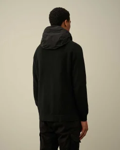 Cotton Mixed Hooded Knit^C.P. Company Sale