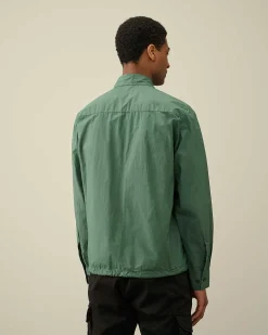 Cotton Popeline Overshirt^C.P. Company Cheap