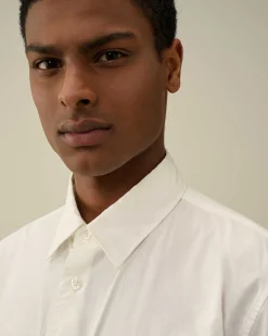 Cotton Popeline Overshirt^C.P. Company Fashion