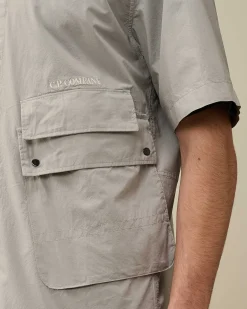 Cotton Popeline Pocket Shirt^C.P. Company Clearance