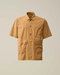 Cotton Popeline Pocket Shirt^C.P. Company Cheap