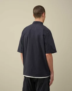 Cotton Popeline Short Sleeved Shirt^C.P. Company Sale