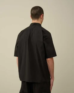 Cotton Popeline Short Sleeved Shirt^C.P. Company Best