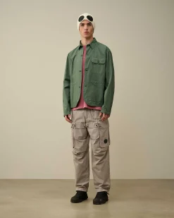 Cotton Popeline Workwear Shirt^C.P. Company Best Sale