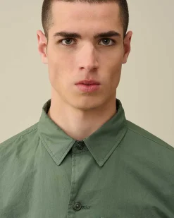 Cotton Popeline Workwear Shirt^C.P. Company Best Sale