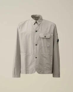 Cotton Popeline Workwear Shirt^C.P. Company Outlet