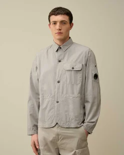 Cotton Popeline Workwear Shirt^C.P. Company Outlet