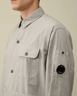 Cotton Popeline Workwear Shirt^C.P. Company Outlet