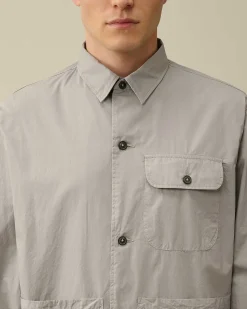 Cotton Popeline Workwear Shirt^C.P. Company Outlet