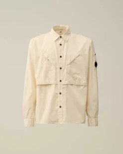 Cotton Rip-Stop Pocket Shirt^C.P. Company Shop