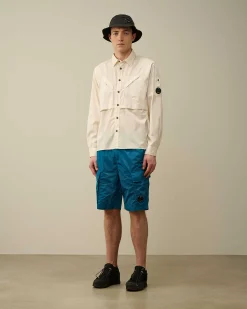 Cotton Rip-Stop Pocket Shirt^C.P. Company Shop