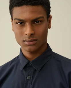 Cotton Rip-Stop Short Sleeved Shirt^C.P. Company Online