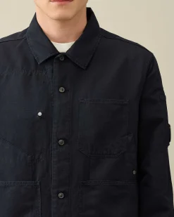 Cotton/Linen Overshirt^C.P. Company Outlet