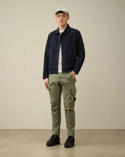 Cotton/Linen Overshirt^C.P. Company Outlet