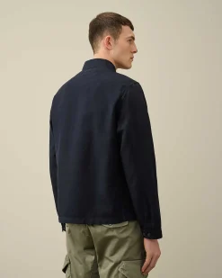 Cotton/Linen Overshirt^C.P. Company Outlet