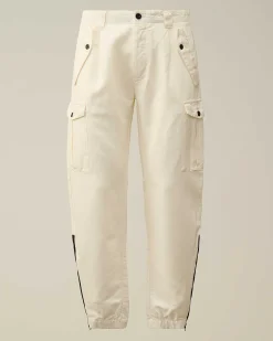 Cotton/Linen Regular Cargo Pants^C.P. Company Fashion