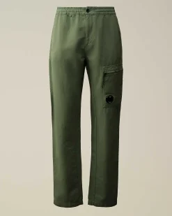 Cotton/Linen Regular Cargo Pants^C.P. Company Cheap