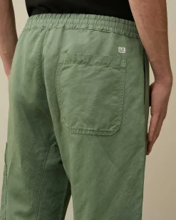 Cotton/Linen Regular Cargo Pants^C.P. Company Cheap