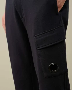 Diagonal Raised Fleece Cargo Sweatpants^C.P. Company Fashion