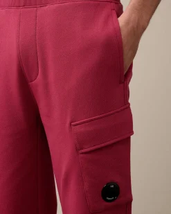 Diagonal Raised Fleece Cargo Sweatpants^C.P. Company Cheap