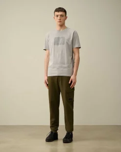 Diagonal Raised Fleece Cargo Sweatpants^C.P. Company Best