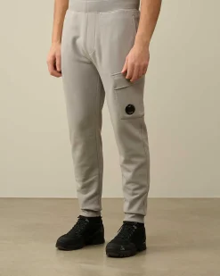Diagonal Raised Fleece Cargo Sweatpants^C.P. Company Clearance
