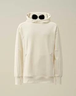 Diagonal Raised Fleece Goggle Hoodie^C.P. Company Fashion