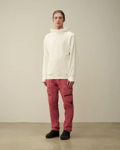 Diagonal Raised Fleece Goggle Hoodie^C.P. Company Fashion