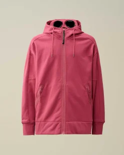 Diagonal Raised Fleece Goggle Zipped Hoodie^C.P. Company Outlet