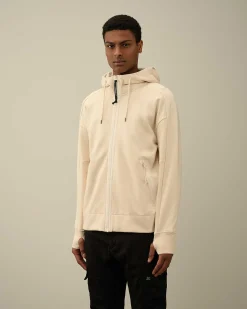 Diagonal Raised Fleece Goggle Zipped Hoodie^C.P. Company Outlet