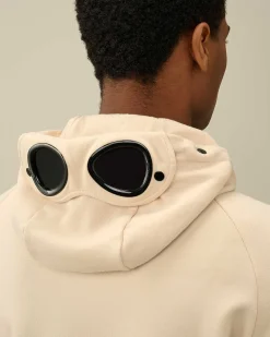 Diagonal Raised Fleece Goggle Zipped Hoodie^C.P. Company Outlet