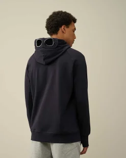 Diagonal Raised Fleece Goggle Hoodie^C.P. Company Best