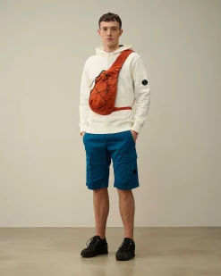 Diagonal Raised Fleece Hoodie^C.P. Company Hot