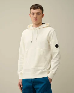 Diagonal Raised Fleece Hoodie^C.P. Company Hot