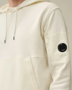 Diagonal Raised Fleece Hoodie^C.P. Company Hot