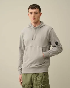 Diagonal Raised Fleece Hoodie^C.P. Company Sale