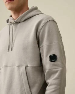 Diagonal Raised Fleece Hoodie^C.P. Company Sale