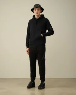 Diagonal Raised Fleece Hoodie^C.P. Company Best