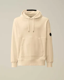 Diagonal Raised Fleece Hoodie^C.P. Company New