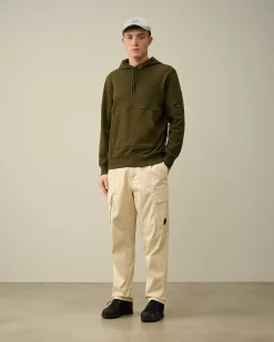 Diagonal Raised Fleece Hoodie^C.P. Company Shop