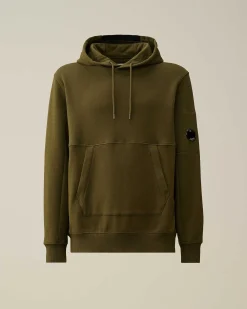 Diagonal Raised Fleece Hoodie^C.P. Company Shop