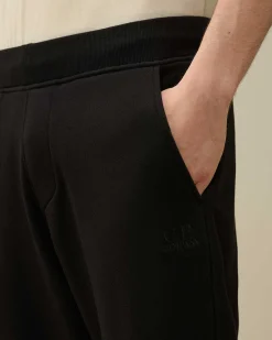 Diagonal Raised Fleece Logo Sweatpants^C.P. Company Clearance