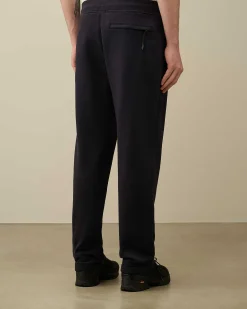 Diagonal Raised Fleece Logo Sweatpants^C.P. Company Store