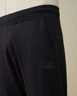 Diagonal Raised Fleece Logo Sweatpants^C.P. Company Store