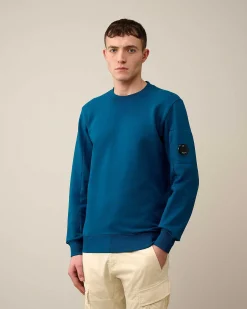 Diagonal Raised Fleece Sweatshirt^C.P. Company Cheap
