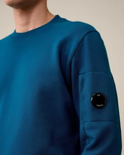 Diagonal Raised Fleece Sweatshirt^C.P. Company Cheap