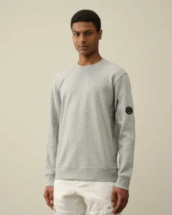 Diagonal Raised Fleece Sweatshirt^C.P. Company New