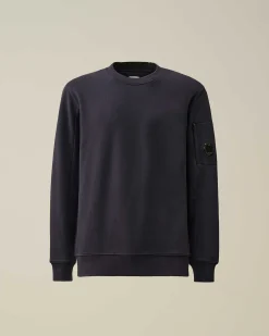 Diagonal Raised Fleece Sweatshirt^C.P. Company Discount