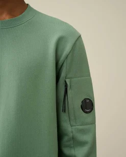 Diagonal Raised Fleece Sweatshirt^C.P. Company Store