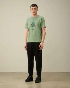 Diagonal Raised Fleece Sweatpants^C.P. Company Best